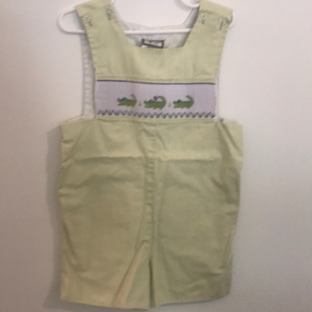 Smocked alligator Jon Jon